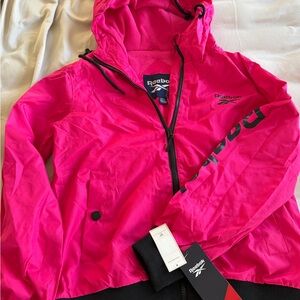 Reebok Fuchsia Hooded Jacket